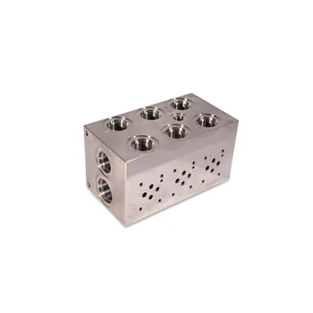 High Performance Custom Made Steel/Aluminum Manifold Block Products for a Variety of Valve