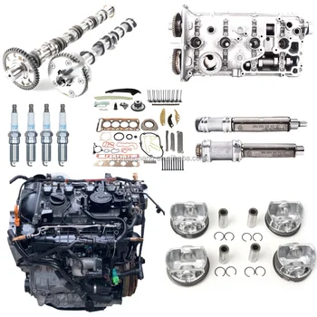 ea888 Engine For Audi Volkswagen Touareg Magotan A4L  A6L A7 Q3 Q5 2.0L TSI  EA888 CDN CNC CDZ Car engine parts