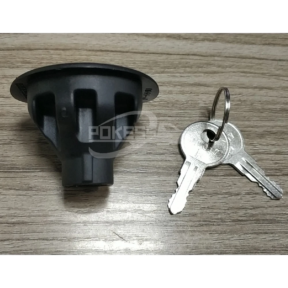 Auto Body Kit 8U5Z9C268B Locking Gas Fuel Tank Plug Cover Lock With 2 ... — 6