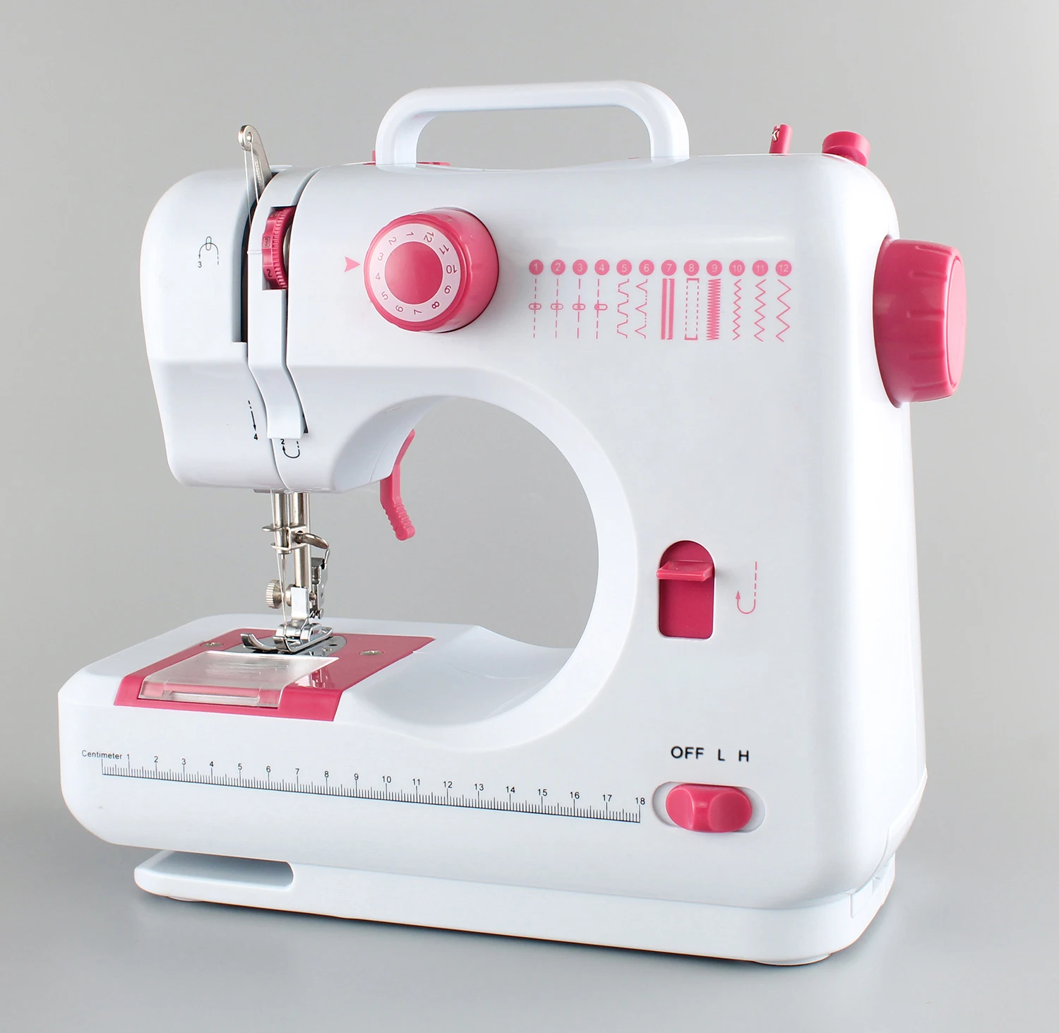 Mini Portable Electric Apparel Sewing Machine FHSM-505G Sewing Maquina De Coser Factory Price