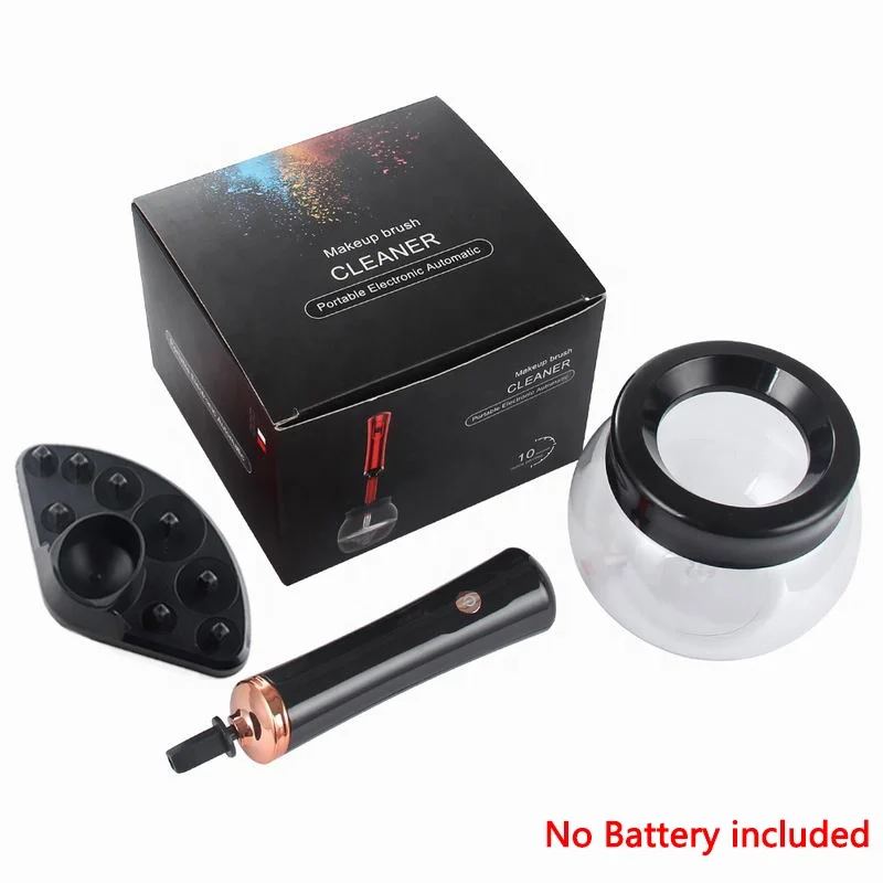 Super-Fast Machine Automatic Brush Cleaner Electric Makeup Brush Cleaner Dryer With 8 Collars