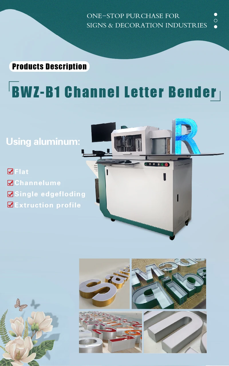 CE Certification Channel Letter Sign Logo Bending Machine