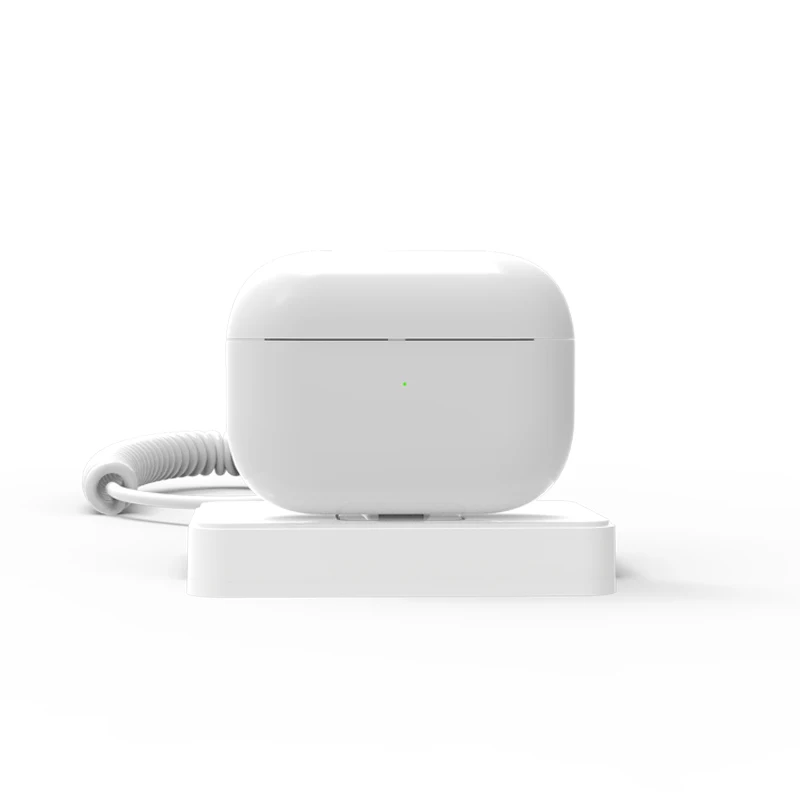 TWS Charging Earbuds Display Stand Anti-Theft Alarm System Security Feature for Apple Store Made of for Durable ABS Material