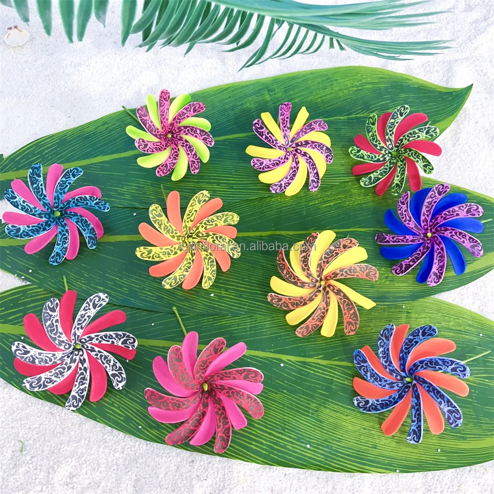 Wholesale Tiare Flower Hairpin Hawaiian Polynesian Samoan Hair Stick