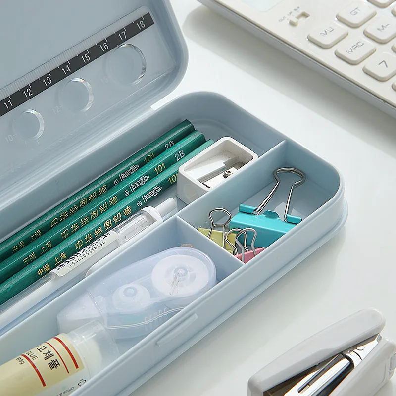 Pencil Case Cute Stationery Box Cartoon for Children Pen School Supplies Storage