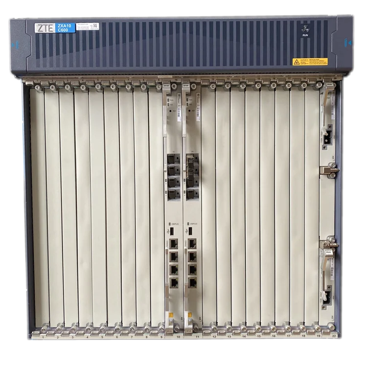 ZTE ZXA10 C600 OLT - High Capacity 10G GPON Optical Equipment