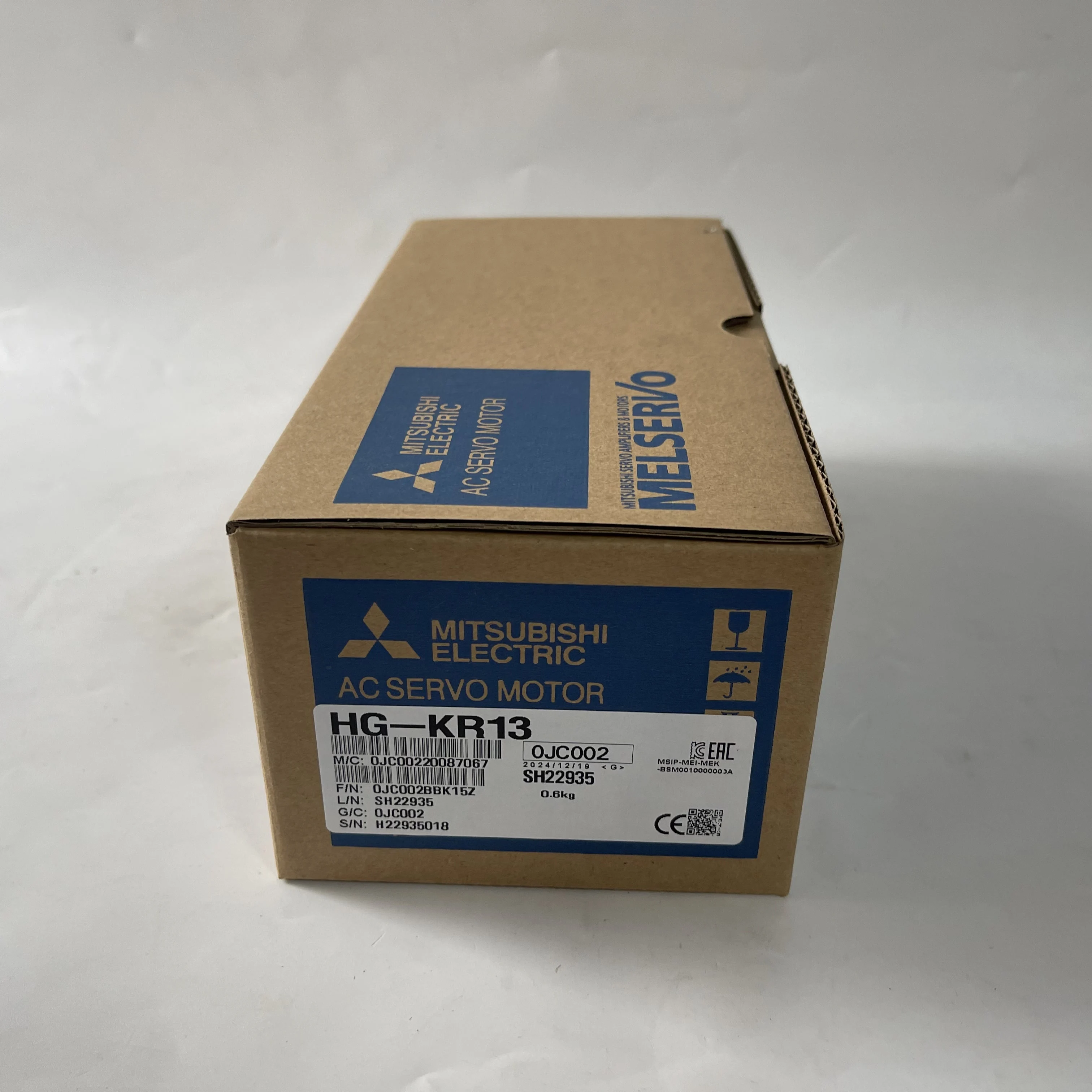 MITSUBISHI AC Servo Motor HG-KR13