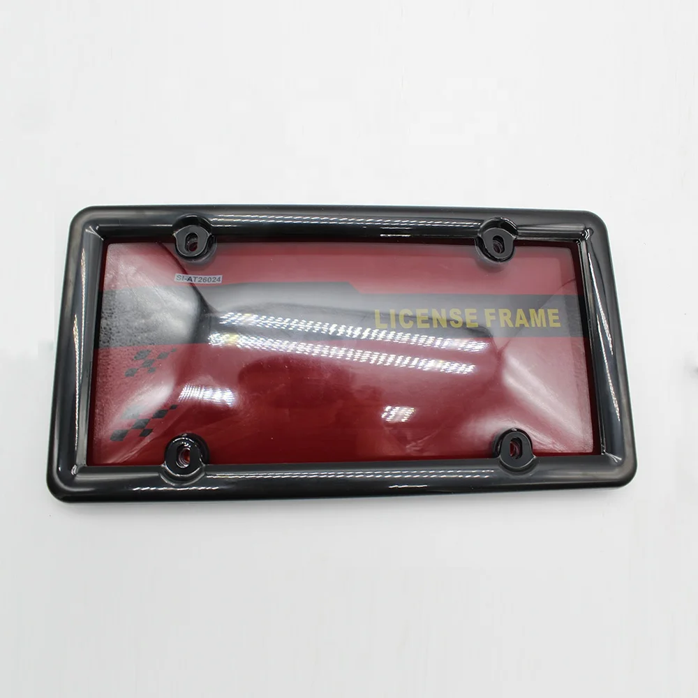 
 2 шт., защитная крышка и рамка для автомобильного тонированного номерного знака  
