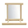 Brown  Stick station mirror 10*10*10cm