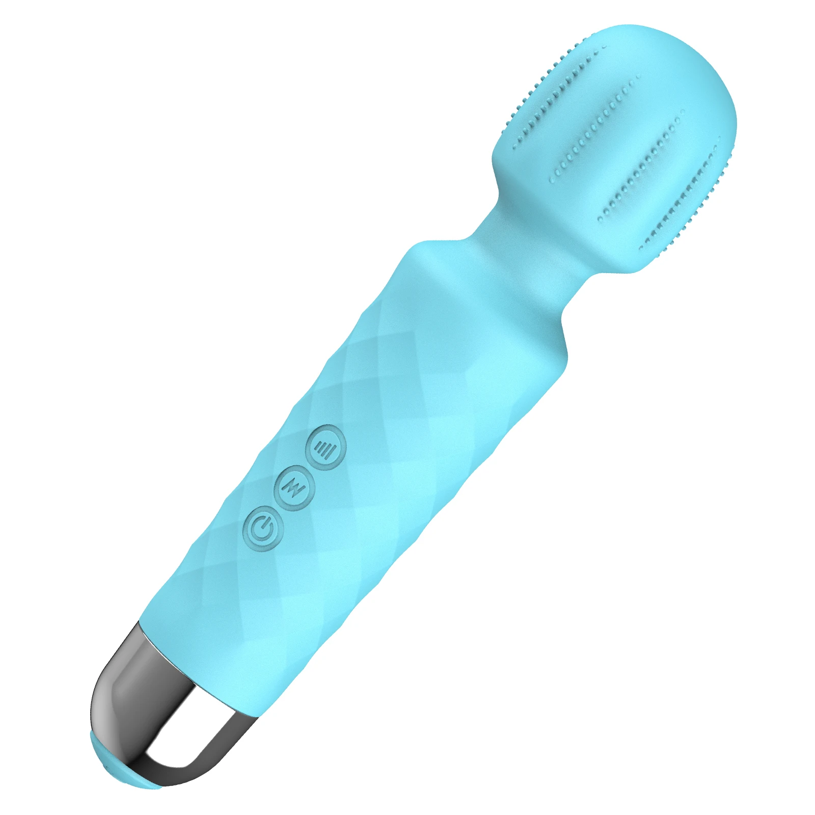 Lovely Blue Massage Wand Cordless Rechargeable Vibrate Japanese Wand Massager Erotic Vibrator Lovely Blue Massage Wand Cordless Rechargeable Vibrate Japanese Wand Massager Erotic Vibrator