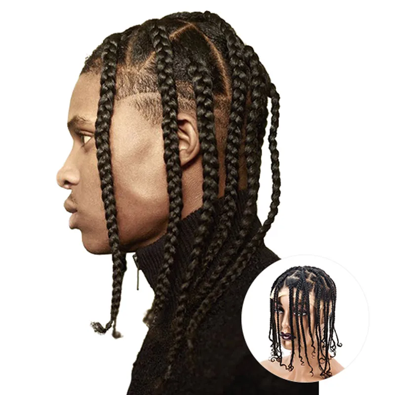 BOX BRAID HAIRSTYLES FOR MEN Long Box Braids Brazilian Virgin 