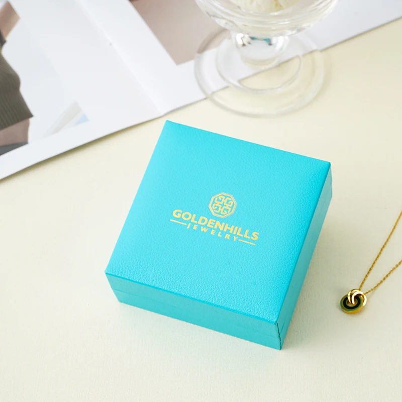 Custom Luxury Paper Portable Small Earring Necklace Bracelet Packaging Jewelry Boxes CMYK/Pantone Colors Embossed/Debossed Logo details