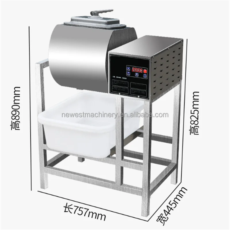 40l/60l/75l/150l Vacuum Marinating Machine/vacuum Tumbler Marinator