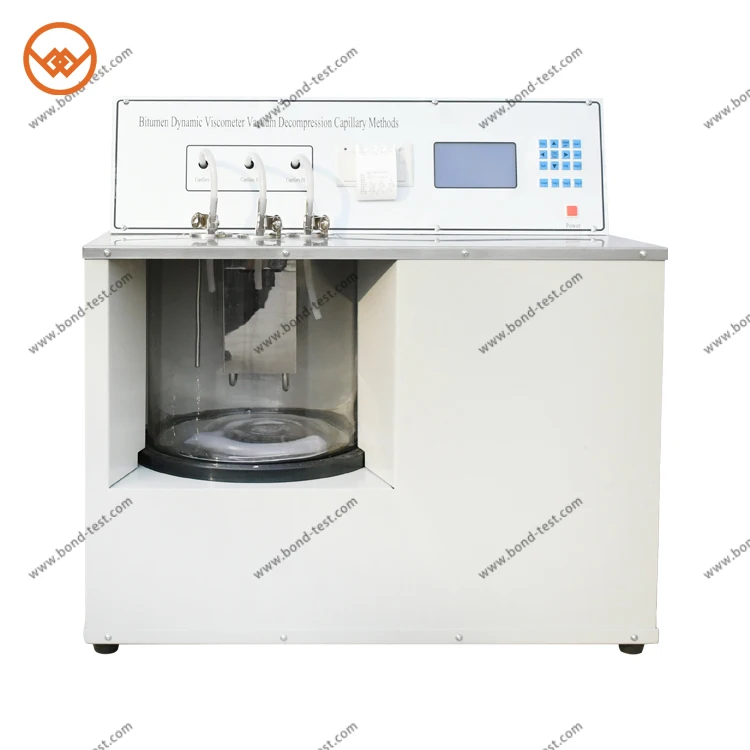 Lab Digital Display Asphalt Dynamic Viscosity Tester Vacuum Capillary