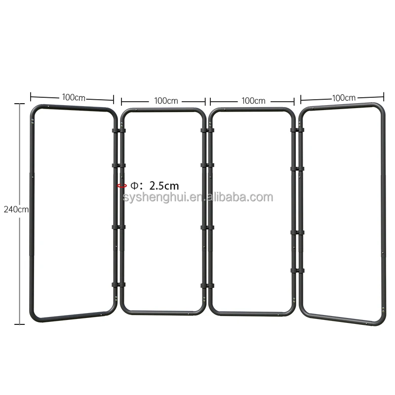 2.4m*4m Portable Chromakey Greenscreen Photography Backdrop with Stand