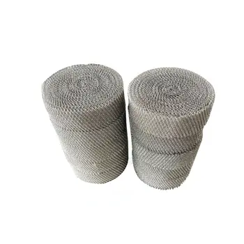 stainless steel 304 316 knitted sleeve mesh knitting wire mesh