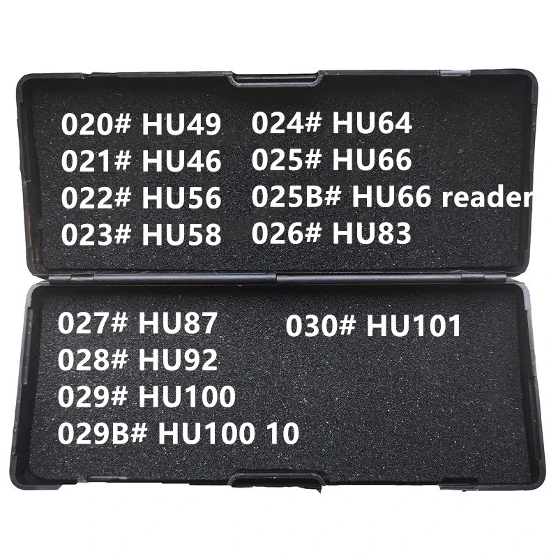 LiShi 2 in 1 HU49 HU46 HU56 HU58 HU64 HU66 HU83 HU87 HU92 HU100 HU100 10 cut HU101 HU100R HU162T10 HU39 HYN11 Locksmith Tools