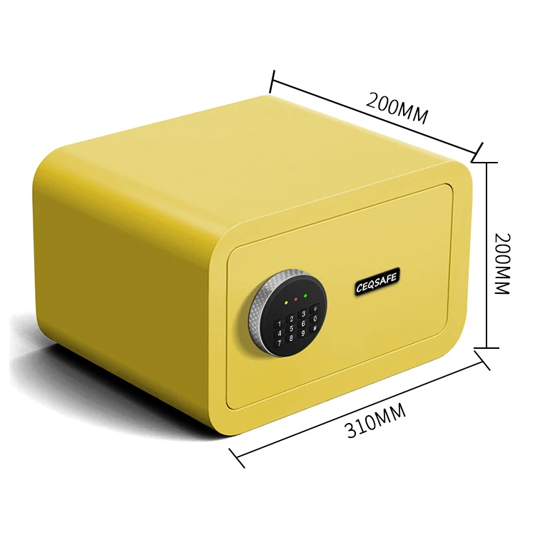 CEQSAFE High-end Mini Small Metal Money Saving Locker Electronic Safe Box