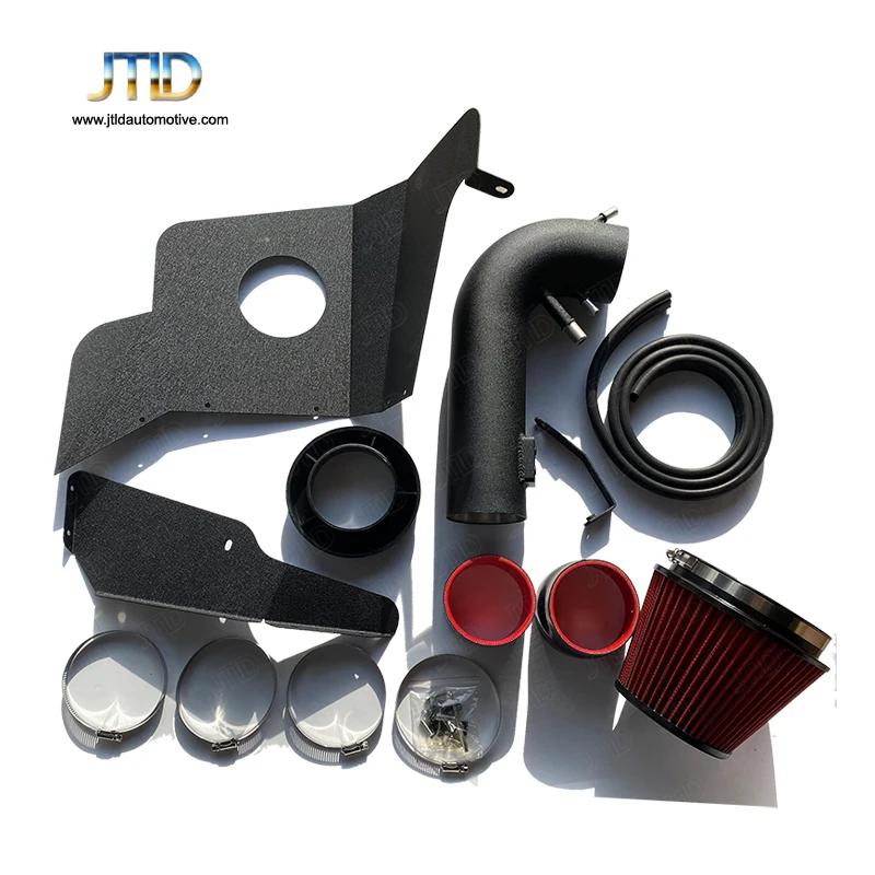 JTLD INT-FD-013 Cold Shield Air Intake Filter for Ford Mustang GT 5.0 L V8 2015-2017 Cold Air Intake Induction System Kit