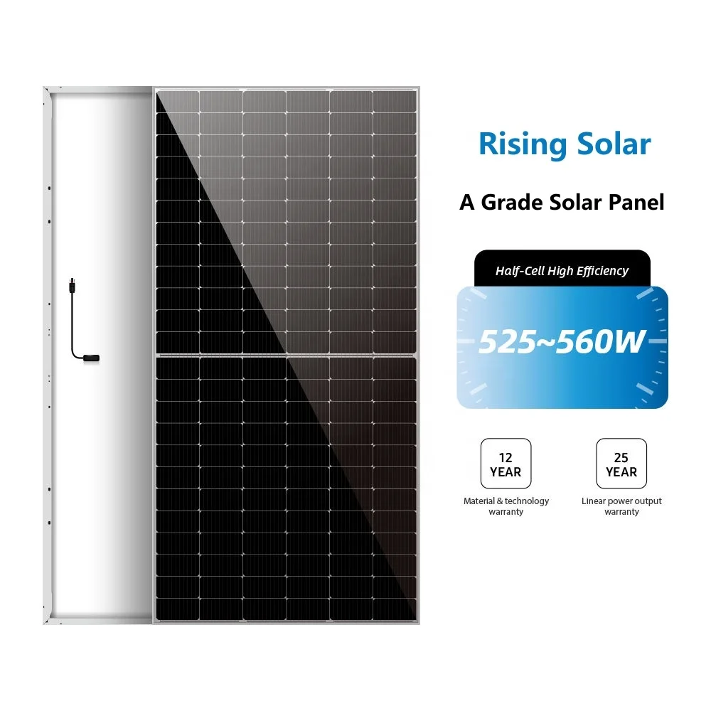 Rising Solar 550w Industrial Government Solar Panel Program In Stock