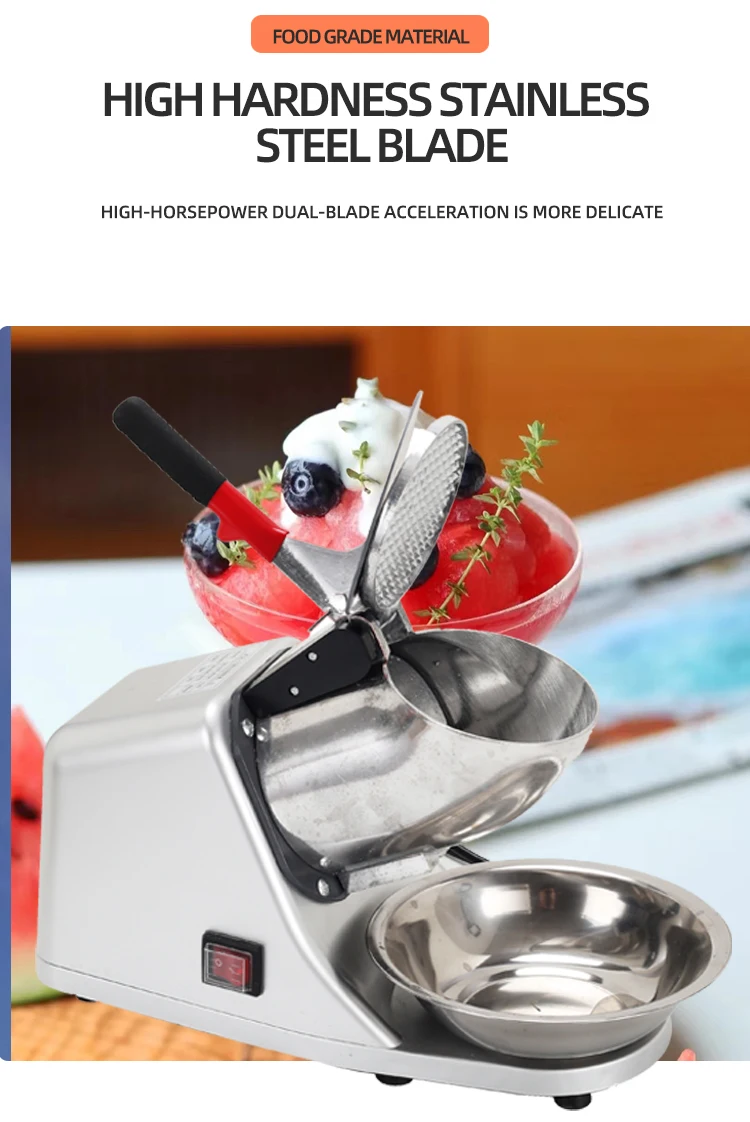 Zhanyi Commercial Hotel Small Kitchen Appliances Desktop Ice Crusher