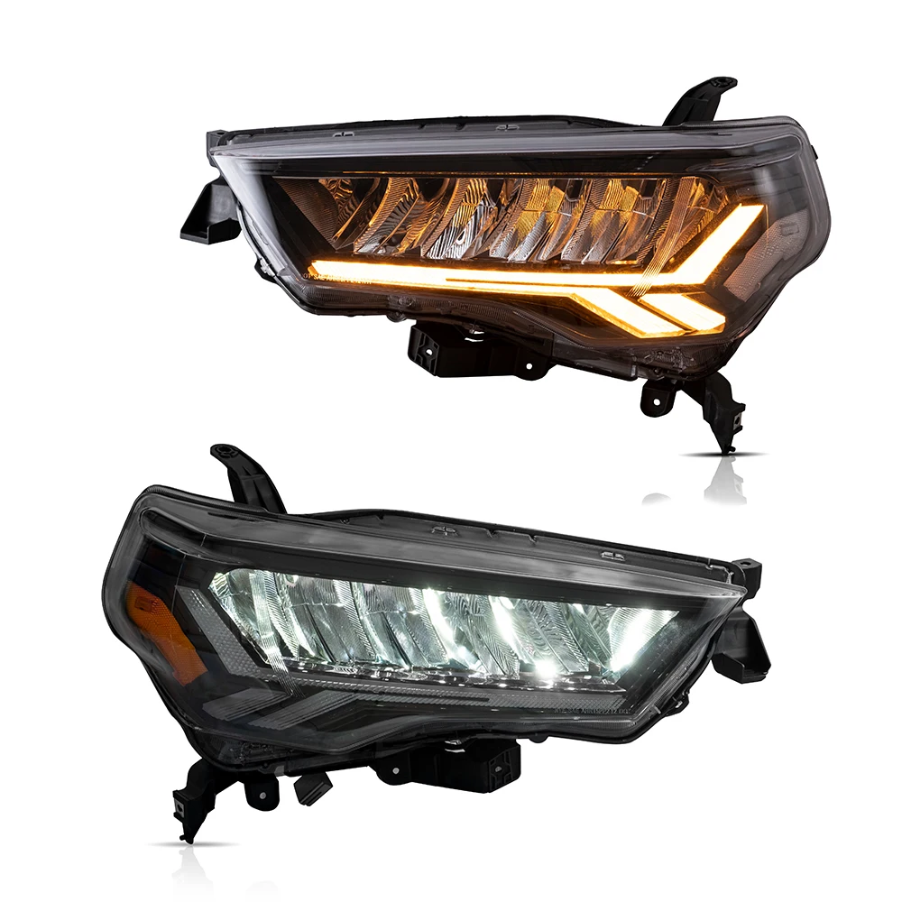 Headlight Head Light LED Headlights Head Lamp for Toyota 4 Runner 4runner Headlamp 2014+ Head Lights Plug and Play