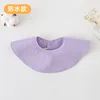 Redondo, doble cara, impermeable - morado taro