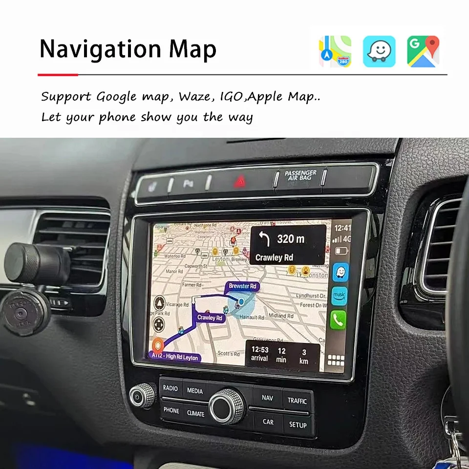 Source RNS 850 обновление радио Смарт CarPlay интегрированное устройство  для Volkswagen Touareg беспроводное Android Авто Mirror Link навигационное  устройство on m.alibaba.com