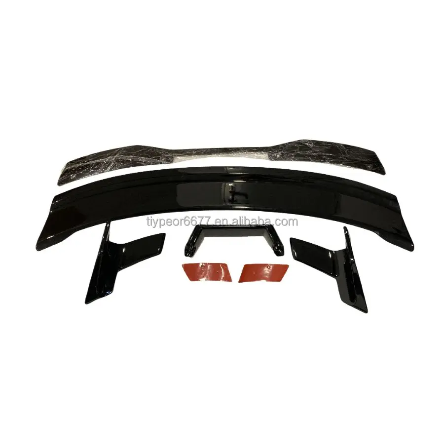 product tiypeor rear bumper spoiler wickerbill  for ford mustang 2024 2025 dark horse muscle racing car exterior accessories wicker bill-4