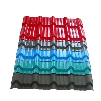 Color Coated Roofing Tile Gi PPGI Mild Steel Plate Prepainted Galvanized Corrugated Steel Sheet