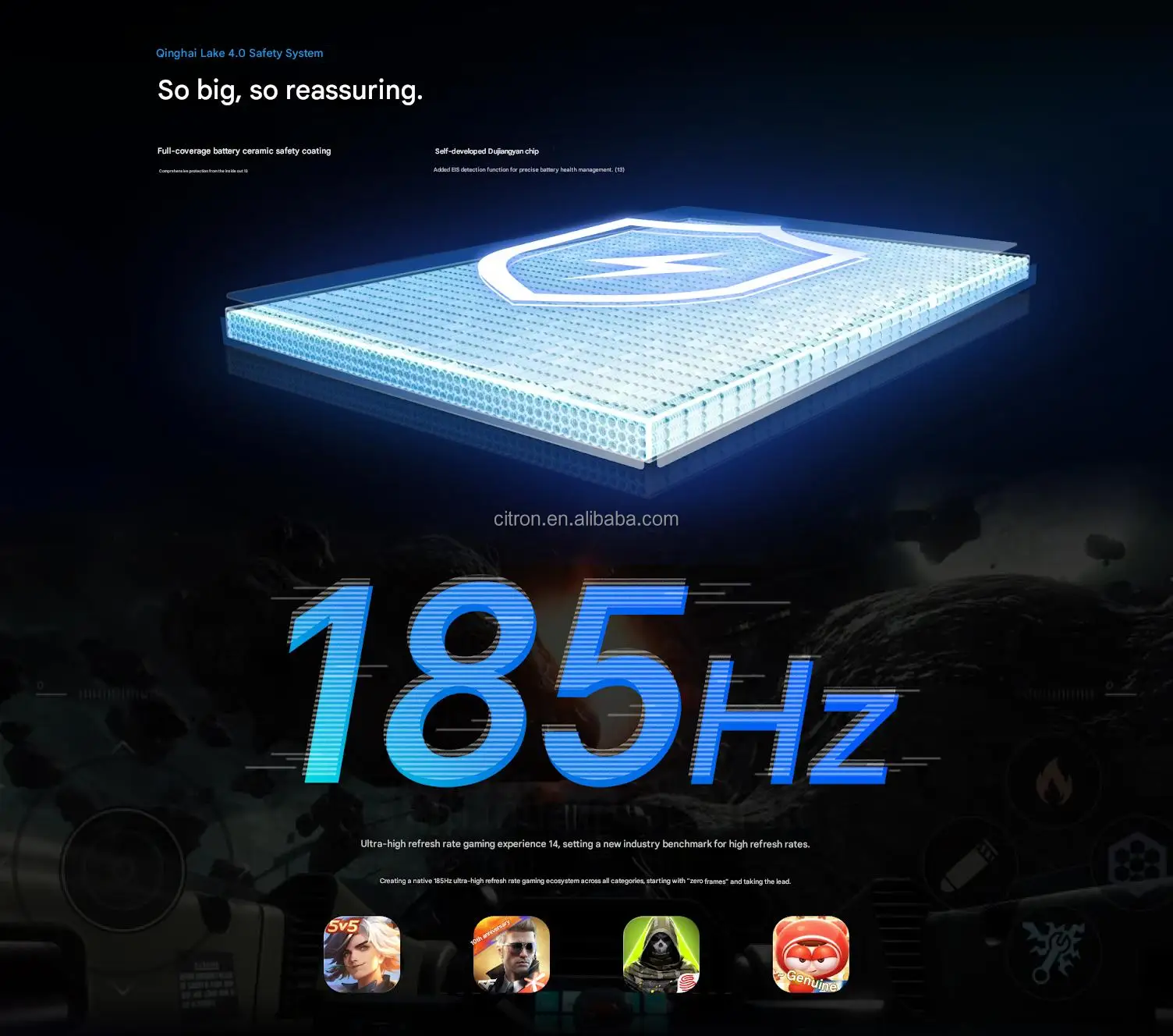 Original Honor WIN RT New Model Gaming Phone CDMA 10000mAh Battery