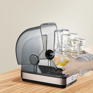 Professional Home Milk Glass Bottle Uv Baby Sterilizer Uv Disinfection Dish Dryer Machine Milk Bottle Sterilizer