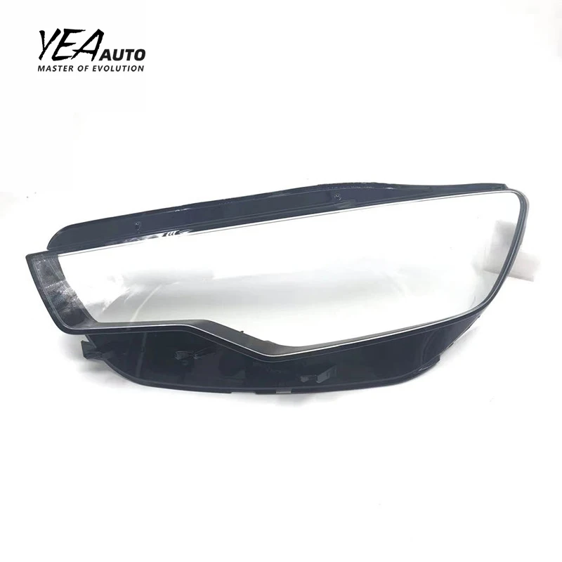 YEA AUTO Car headlight cover lens glass lampshade cover lens lamp housing for Audi A6 C7 headlamp shade lens cover 2012-2015