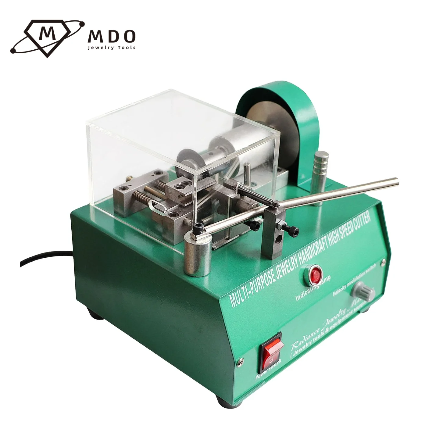 Factory Guaranteed Quality Metal Wire Cutting Tools Equipment 6800rpm Cutter Jewelry Multipurpose Diamond Gem Cutting Machine