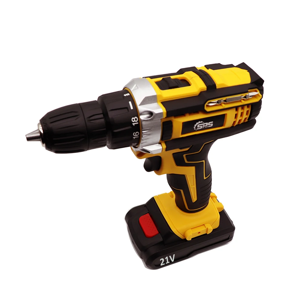 Горячая Распродажа 2022, литий-ионная батарея 21 в, беспроводная дрель