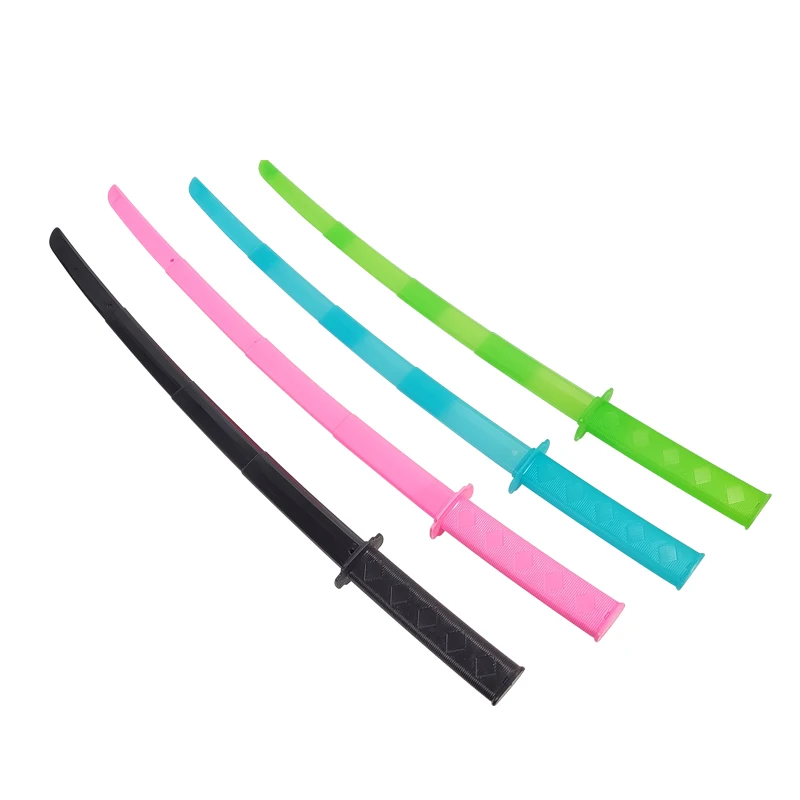 Оптовая продажа пластикового меча-оружия Учигатана, выдвижная игрушка для косплея, катана, самурайский меч Оптовая продажа пластикового меча-оружия Учигатана, выдвижная игрушка для косплея, катана, самурайский меч