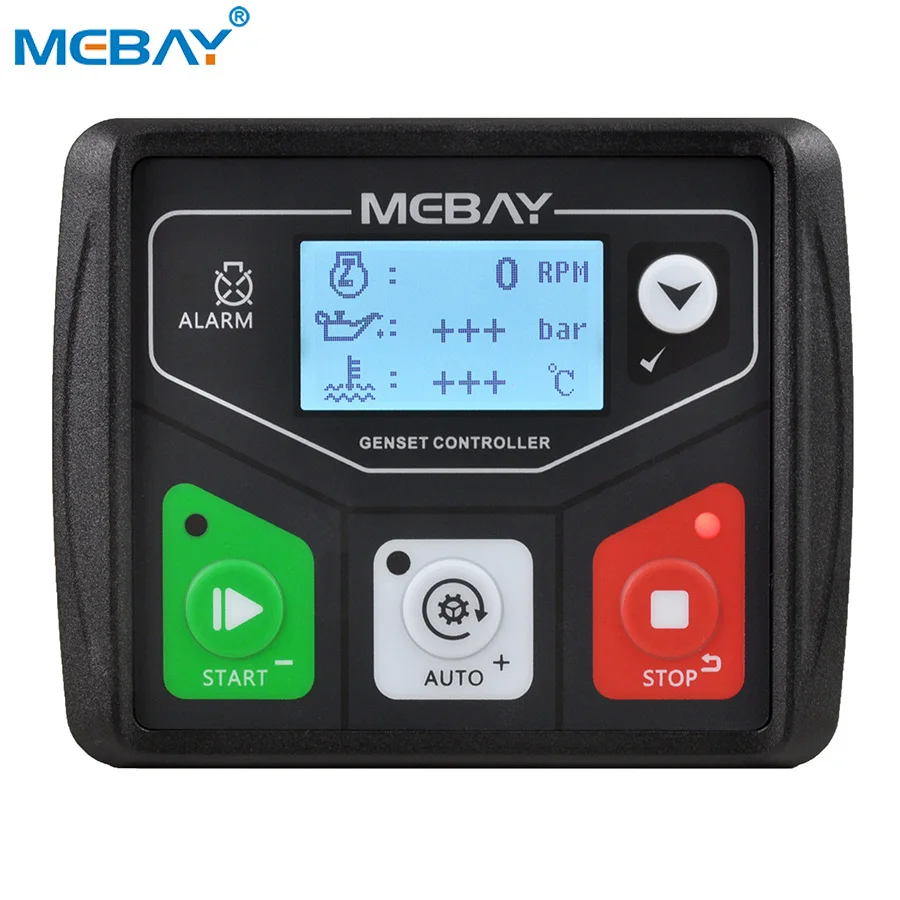 Mebay Auto Start Control Module Generator Controller Genset Controller DC30DR Remote