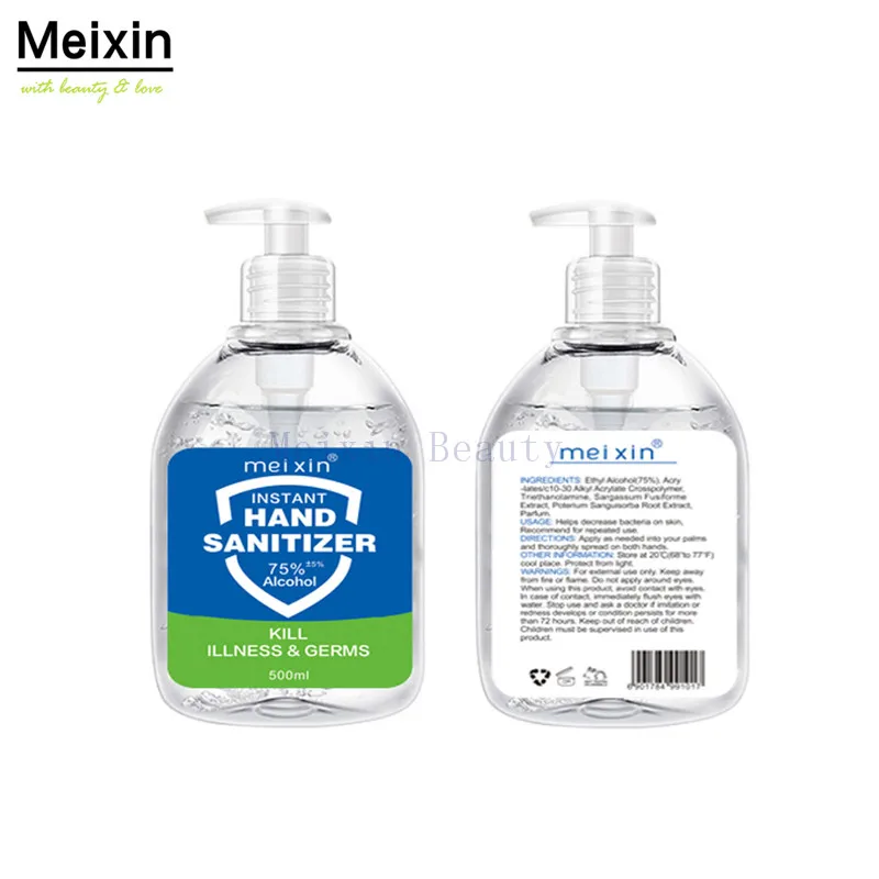 Недорогой Антибактериальный дезинфицирующий жидкий гель на 75% спирт, дезинфицирующее средство для рук