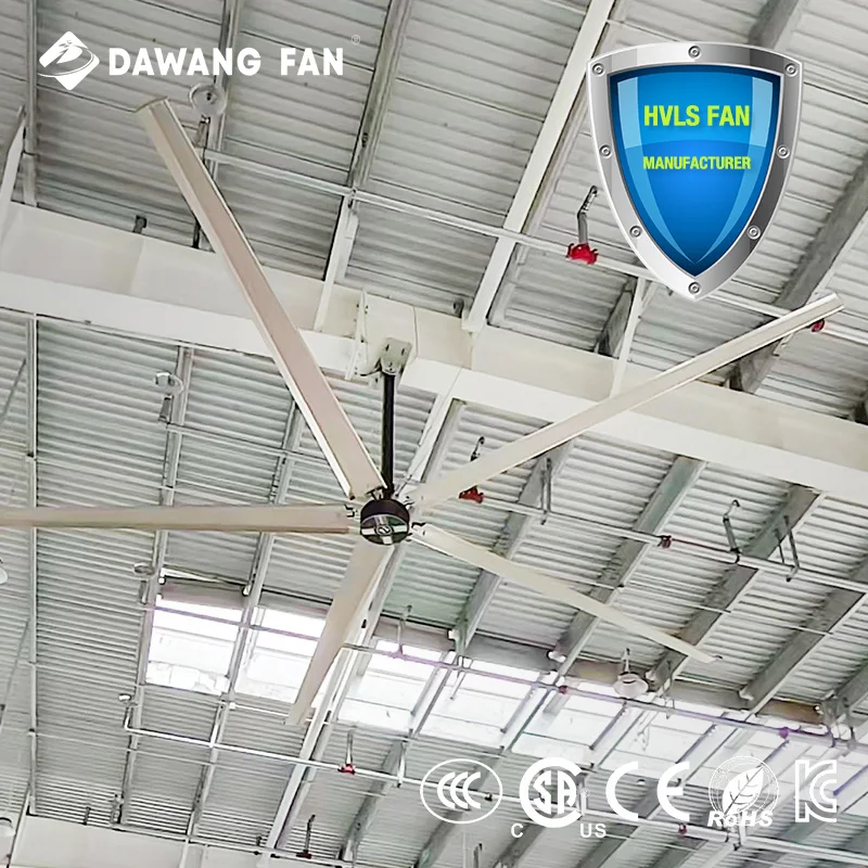 DAWANG FAN 110 В - 440 В 8-24 фута промышленный складской большой воздушный промышленный крупный HVLS потолочный вентилятор