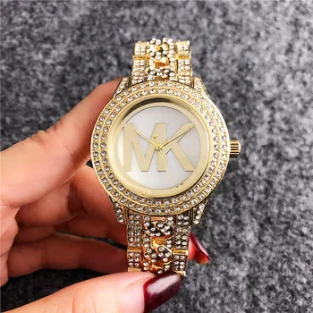 Fashion Women's Watches Stainless Steel Strap Diamond Female Wrist Watch Top Brands Luxury Elegant Waterproof Women Watch