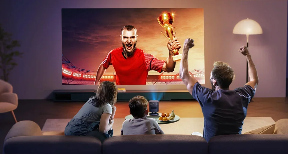 P19 Pro - nastavitev filmskega večera