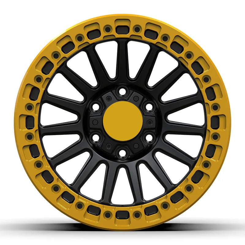17 18 20 Inch Forged Wheels 5x127 6x139.7 5x150 for Defender Land Cruiser Wrangler 4x4 Off-Road Wheels With Anti-drop Plate manufacture