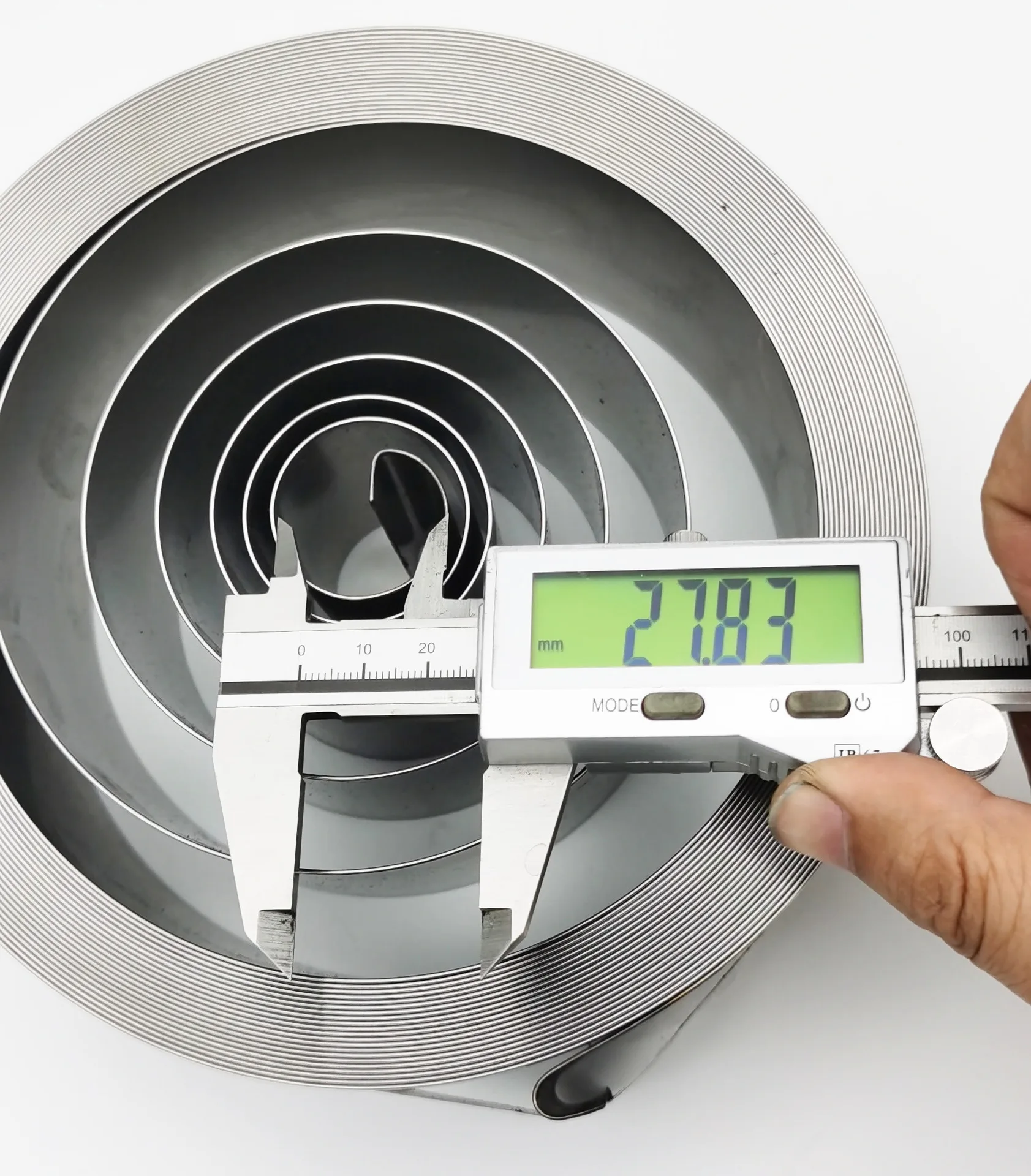 Bench Drill Coil Spring Machine Tool Stainless Steel/65Mn Constant Force Spring Turbine Coil Spring