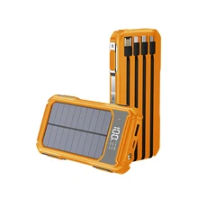 Factory Direct Sale Outdoor Portable Power Station 10000Mah 20000Mah Solar Power Bank For Outdoor Playing /