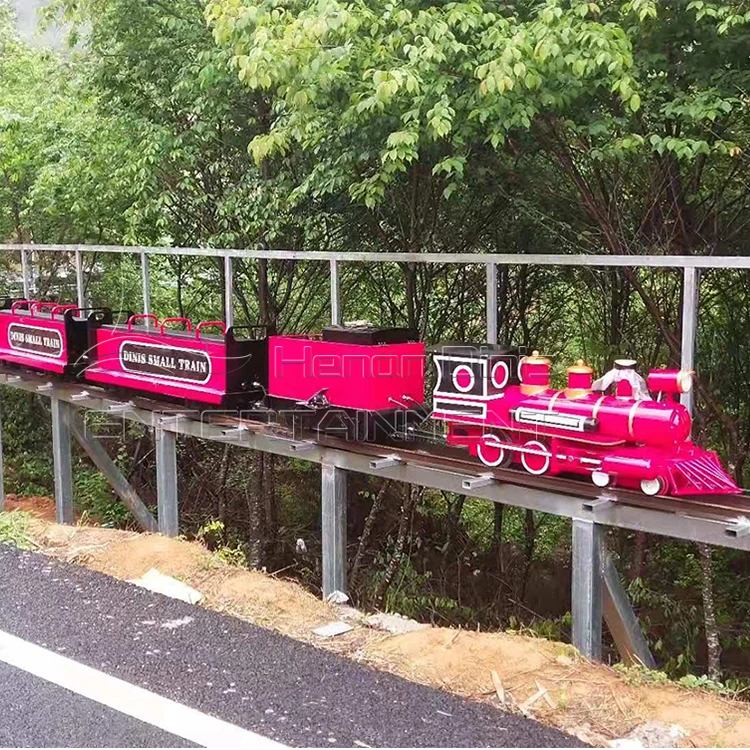 ミニ蒸気機関車 エンターテイメント旅客遊園地 観光用軌道列車 販売中