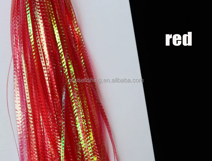 4 pakker Pearl Flash Tinsel Mylar Flashabou Tinsel Nymphs Streamer Saltvannsfiske Fluebindingsmateriale Fisketilbehør – kjøp de beste varene i nettbutikken