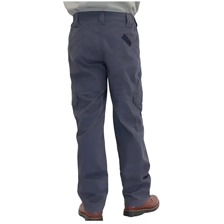 CAT2 EN/ASTM Certified Cotton Flame Resistant Cargo Pants for Electricians