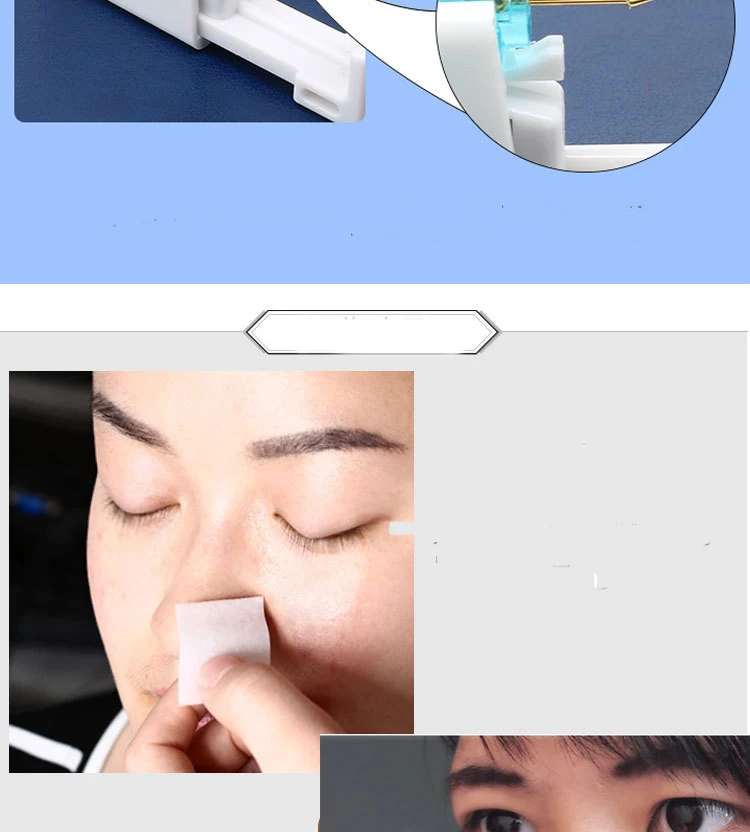时尚一次性穿孔钉工具套装鼻钉不锈钢穿孔枪穿刺配件鼻孔器