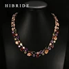 rose gold plated-multicolor