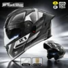 911 reveal helmet-r1 black silver-3cdot double certification